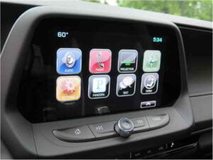 شاشة شيفروليه كامارو 2020 1