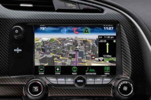 شاشة شيفروليه كورفيت 2019