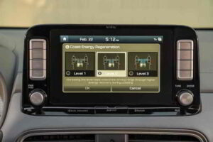 شاشة هيونداي كونا الكهربائية 2020 1