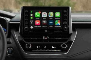 شاشة تويوتا كورولا 2021