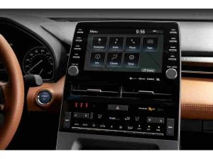 شاشة تويوتا أفالون هايبرد 2021 1