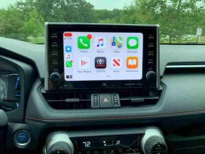 شاشة تويوتا راف 4 برايم 2021 1