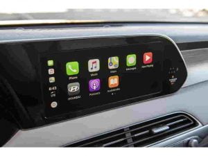 شاشة هيونداي باليسايد 2021 2