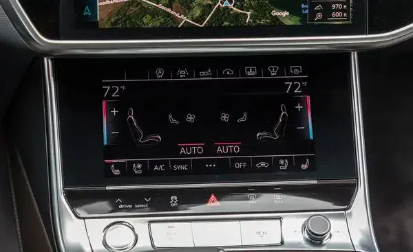 2022 Audi A6 screen