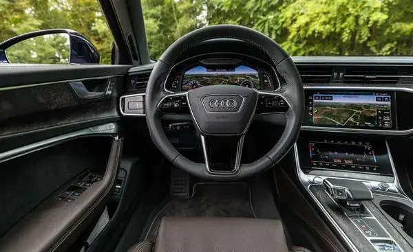 2022 Audi A6 steering wheel