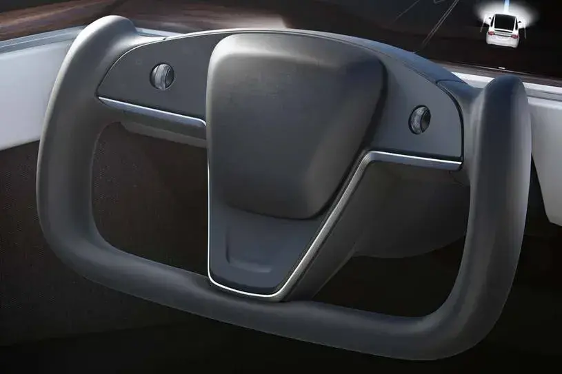 2022 Tesla Model X steering wheel