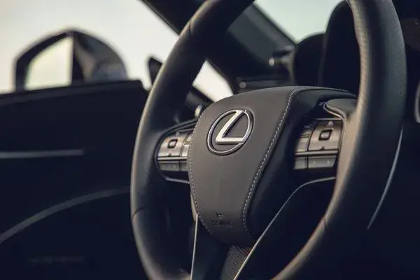 2022 Lexus LC steering wheel