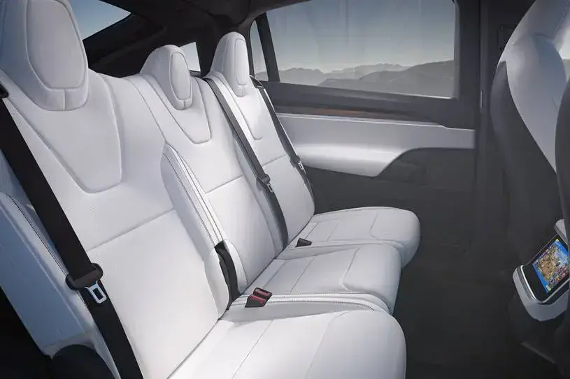 2022 Tesla Model X rear seats