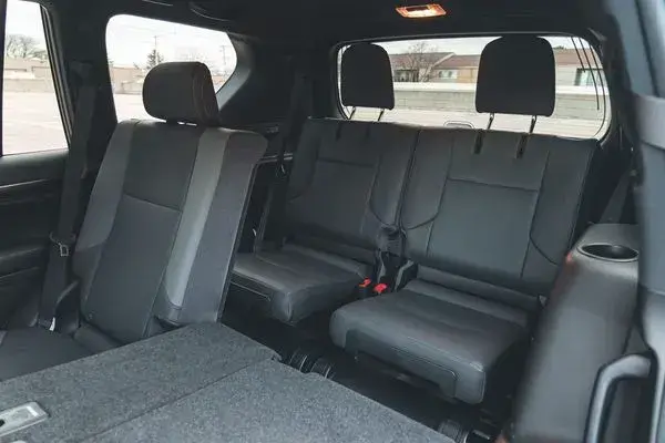2022 Lexus GX rear seats