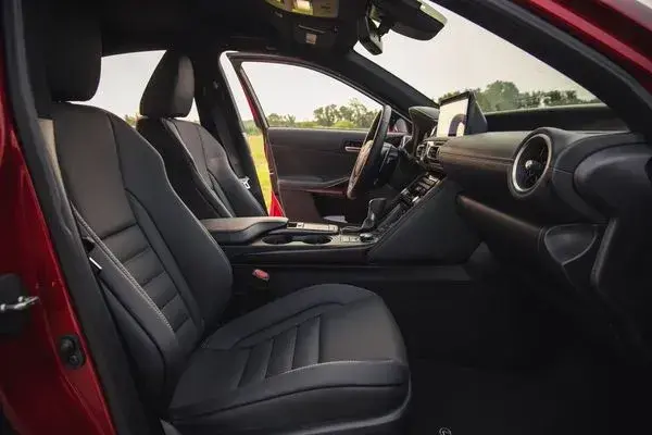 2022 Lexus IS front seats