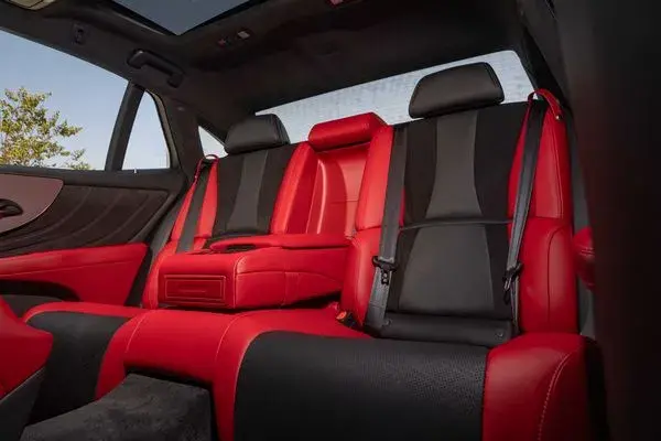 2022 Lexus LS rear seats