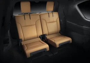 مقاعد لكزس LX 2022 الصف الثالث