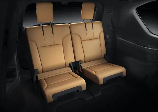 2022 Lexus LX 3rd row seats