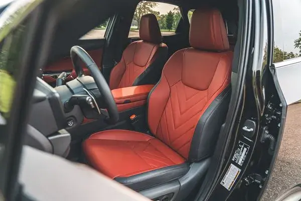 2022 Lexus NX front seats