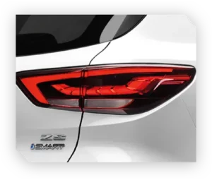 مصابيح إم جي ZS 2022 الخلفية