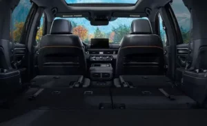 طي مقاعد هوندا بايلوت 2023 الخلفية