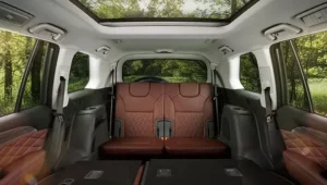 مقاعد هافال H9 2023 الخلفية