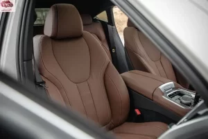 مقاعد بي إم دبليو X6 2023 الأمامية