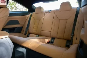 مقاعد بي إم دبليو الفئة الرابعة 2023 الخلفية