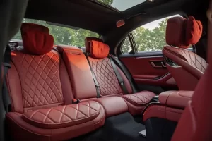 مقاعد مرسيدس بنز S كلاس 2023 الخلفية