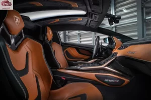 مقاعد لامبورجيني سيان 2023