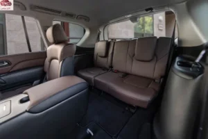 مقاعد انفينيتي QX80 2023 الخلفية