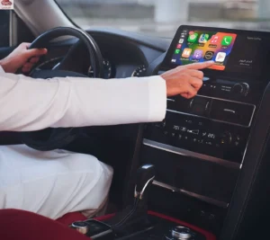 شاشة نيسان باترول 2024