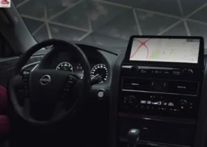 شاشة نيسان باترول 2024