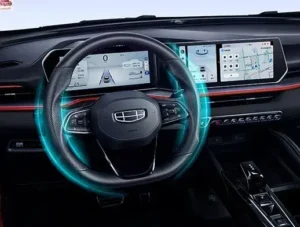 عجلة قيادة جيلي كولراي 2024