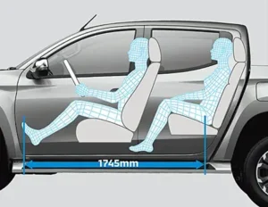 مقاعد ميتسوبيشي L200 2024