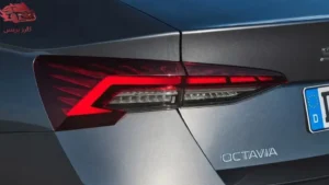 مصابيح سكودا أوكتافيا 2024 الخلفية