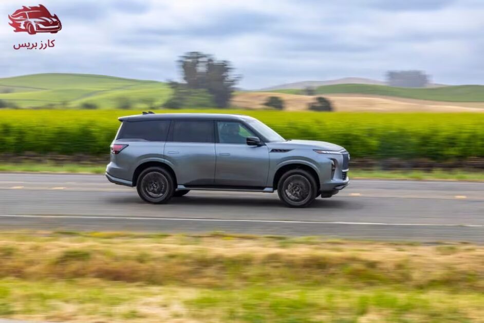 إنفينيتي QX80 2025 رفاهية غير مسبوقة وقوة مبهرة في SUV فاخرة بثوب جديد! 3 جانب إنفينيتي qx80 2025
