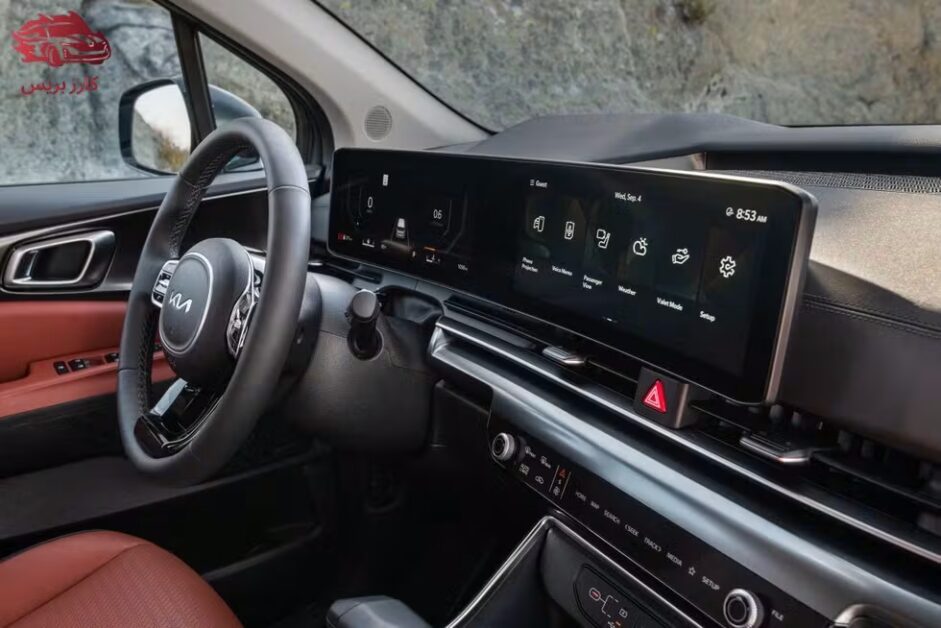 كيا كرنفال 2025: ميني فان بثوب SUV – فخامة رحابة وذكاء تقني لعائلة عصرية 7 شاشة كيا كرنفال 2025