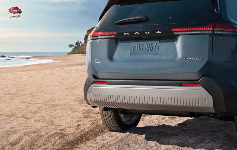 تويوتا راف 4 2026 – SUV عائلية بمواصفات عصرية واستهلاك وقود اقتصادي 3 خلفية تويوتا راف 4 2026