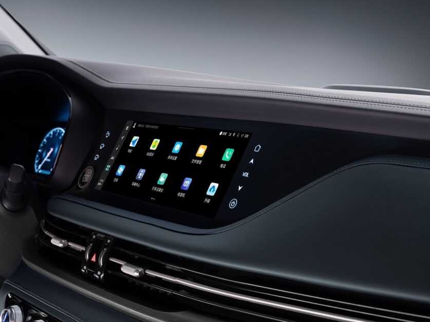 شانجان CS95 2026: مميزات وعيوب سيارة 7 راكب (تحدي التيلورايد) 6 شاشة شانجان cs95 2026