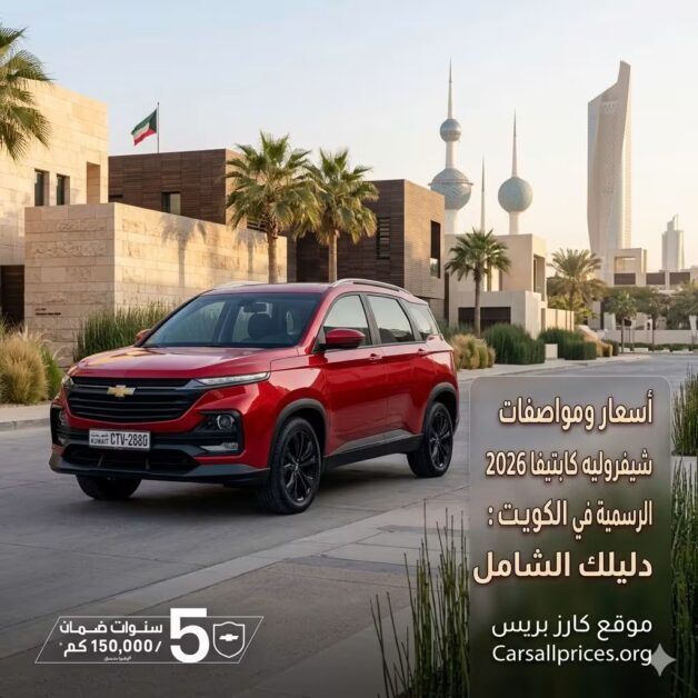 أسعار ومواصفات شيفروليه كابتيفا 2026 الرسمية في الكويت