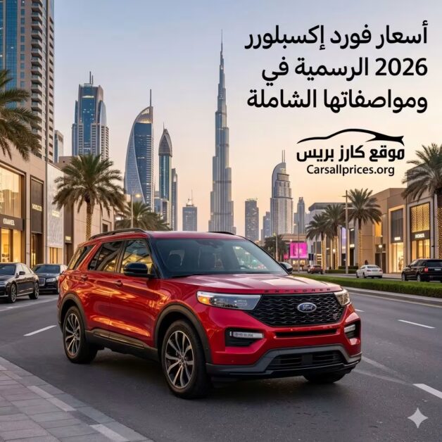 أسعار فورد إكسبلورر 2026 الرسمية في الإمارات