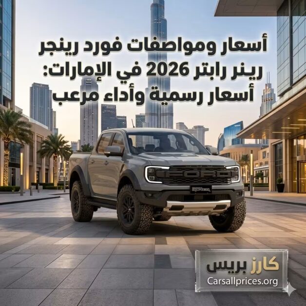 أسعار ومواصفات فورد رينجر رابتر 2026 في الإمارات