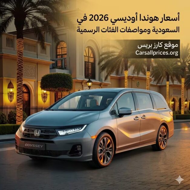 أسعار هوندا أوديسي 2026 في السعودية